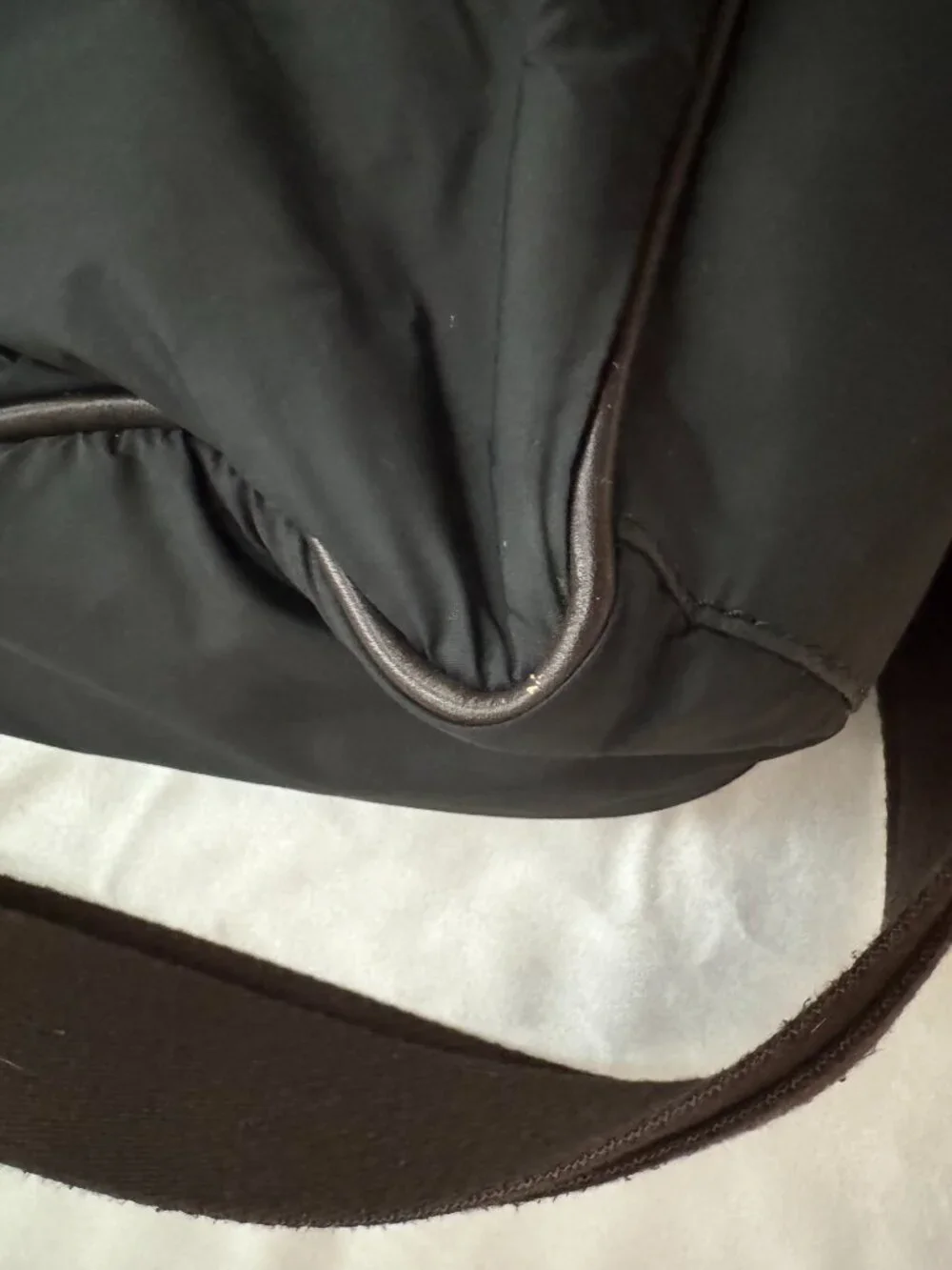Bugatchi Nylon Messenger bag